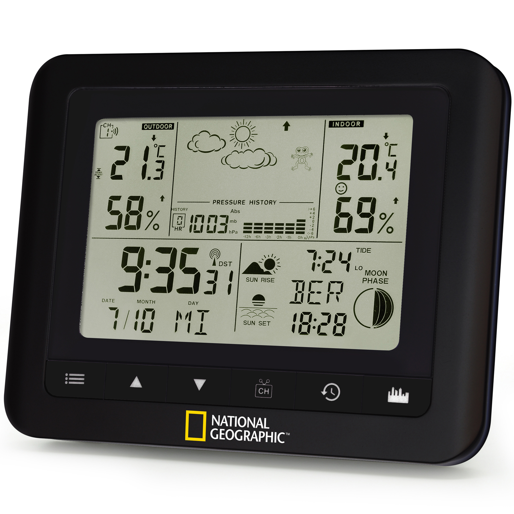  National Geographic Weather Stations Black (9070100)