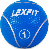 Медбол USA Style LEXFIT 1 кг LMB-8017-1