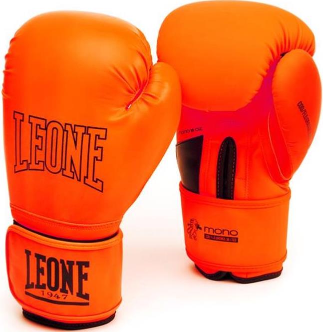 Боксерские перчатки Leone Mono Orange 10 ун.