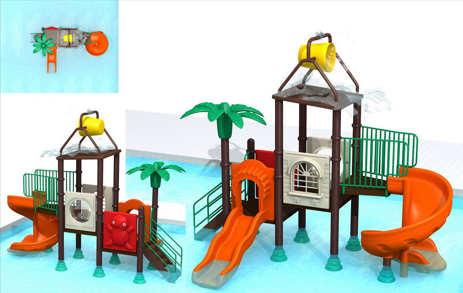 Игровой комлекс-площадка для детей Nature Series HDS-ZR1152
