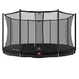 Berg Favorit Inground 380 Black + Safety Net Comfort 35.12.96.02