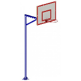 Стойка баскетбольная FIBA BruStyle SG411