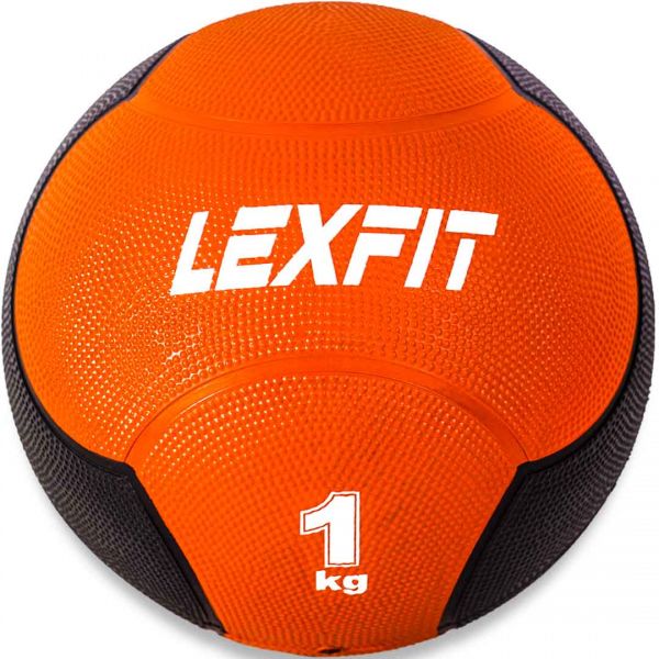 Медбол USA Style LEXFIT красн.1кг, LMB-8002-1