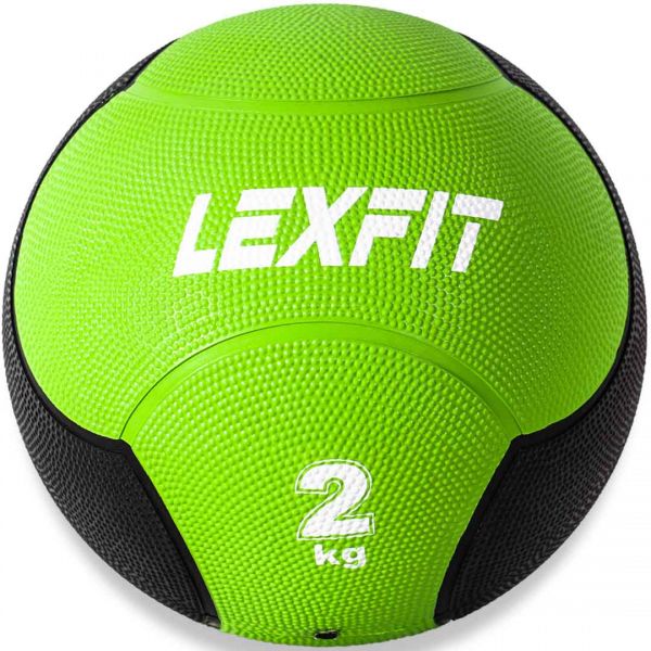 Медбол USA Style LEXFIT зелен. 2кг, LMB-8002-2