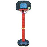 Баскетбольная стойка SBA S881В детская 40x28 см