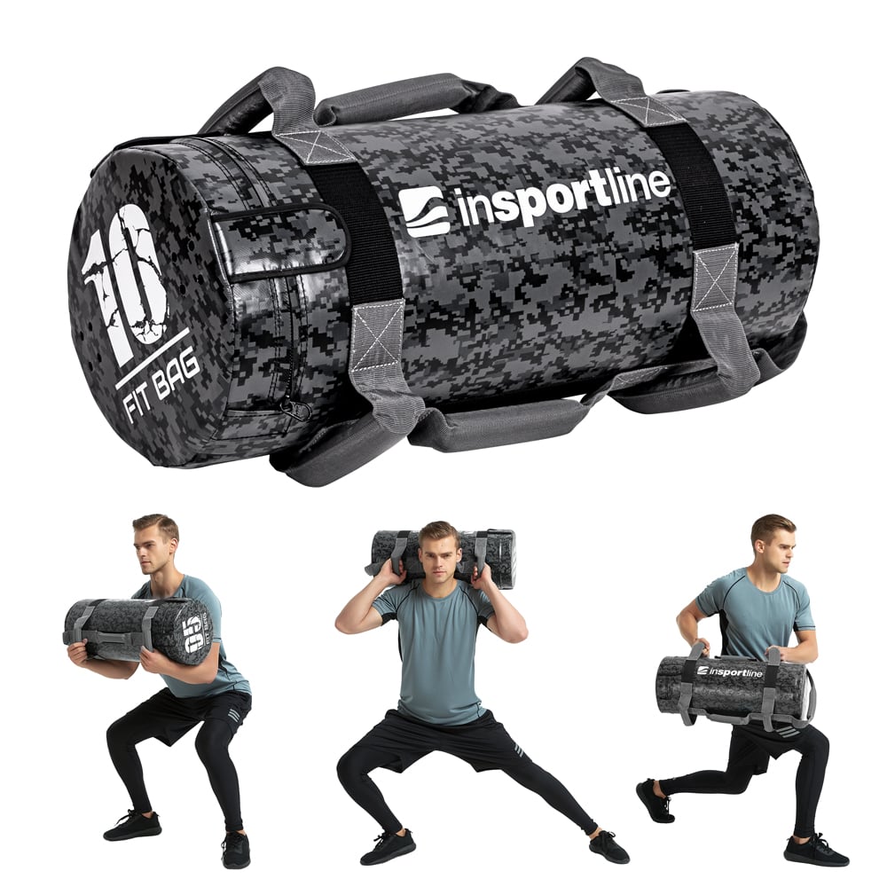 Мешок с песком для тренировок Fitness Crossfit inSPORTline Fitbag Camu 10кг