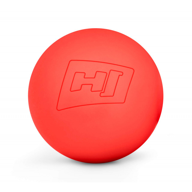 Силіконовий масажний м'яч 63 мм HS-S063MB red