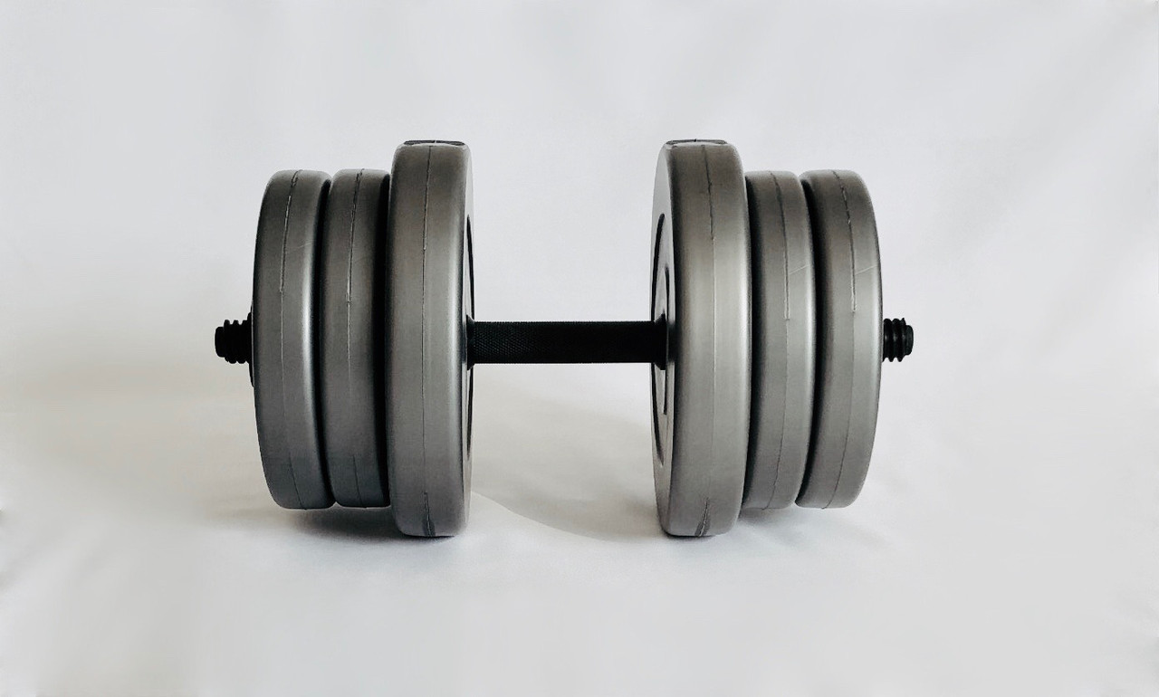 Гантель 20кг GREY (01020G) Гантель 20кг GREY (01020G)