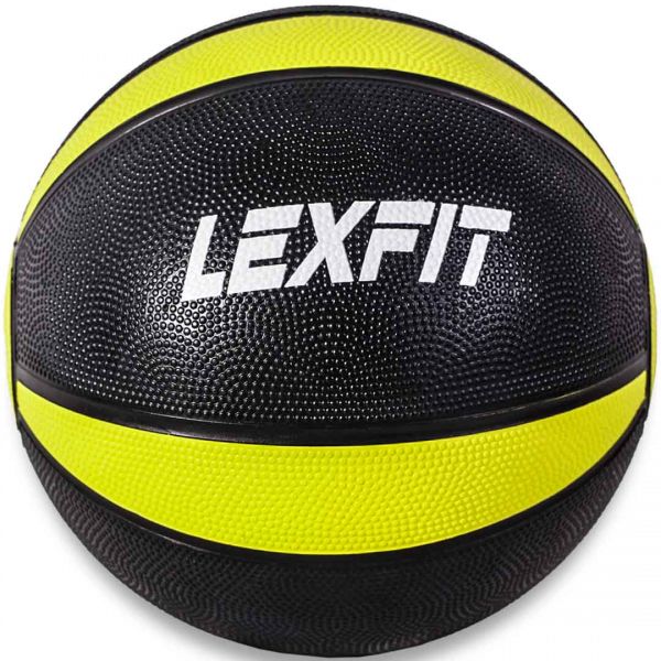 Медбол USA Style LEXFIT желт/черн.3кг, LMB-8004-3
