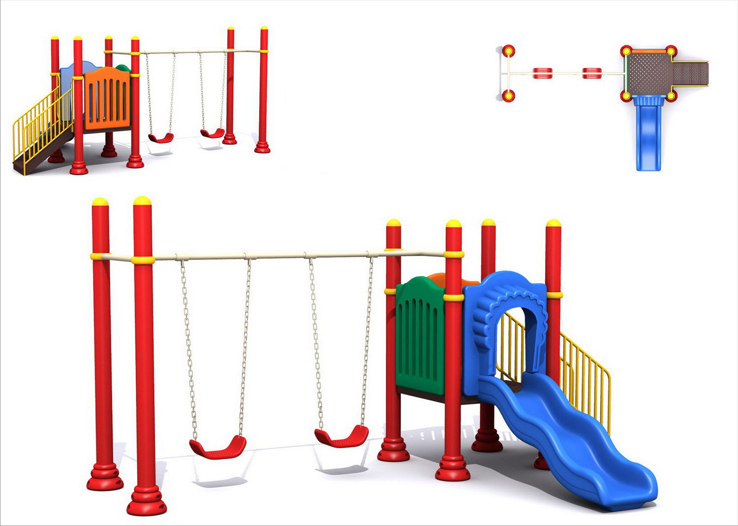 Игровой комлекс-площадка для детей Nature Series HDS-ZR582