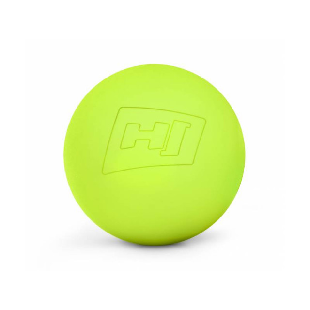 Силіконовий масажний м'яч 63 мм HS-S063MB lime