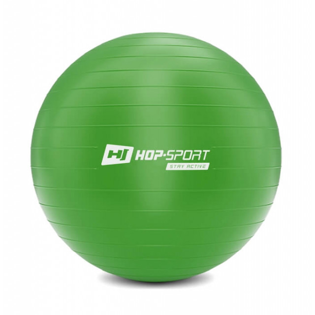 Фітбол Hop-Sport 65cm HS-R065YB green + насос