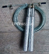 Высокоскоростная скакалка 3 м IFITFUN (серебро)