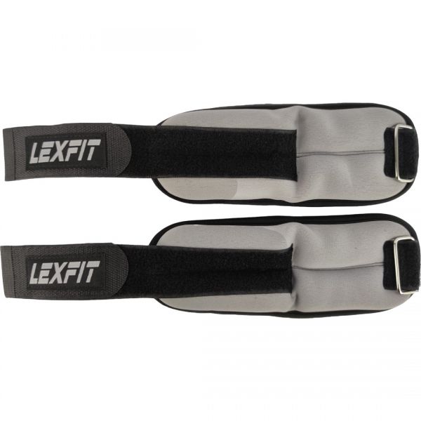 Утяжелители для рук и ног LEXFIT 2шт по 0,5кг, LKW-1215-0,5