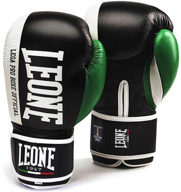 Боксерские перчатки Leone Contender Black 10 ун.
