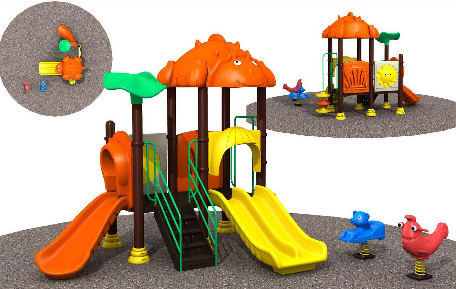 Игровой комлекс-площадка для детей Nature Series HDS-ZR1159