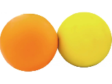 Масажний м'яч вініловий Ecofit MD1258-B d 6.5см/160 г