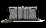  BERG Ultim Elite FlatGround 500 Grey + Safety Net DeLuXe XL 32.41.95.31
