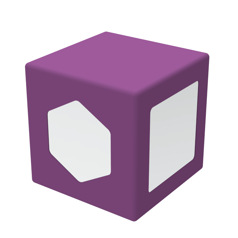 Модуль дзеркальний кубик