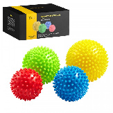 Массажные мячи с шипами 4FIZJO Spike Balls 4 шт 4FJ0115