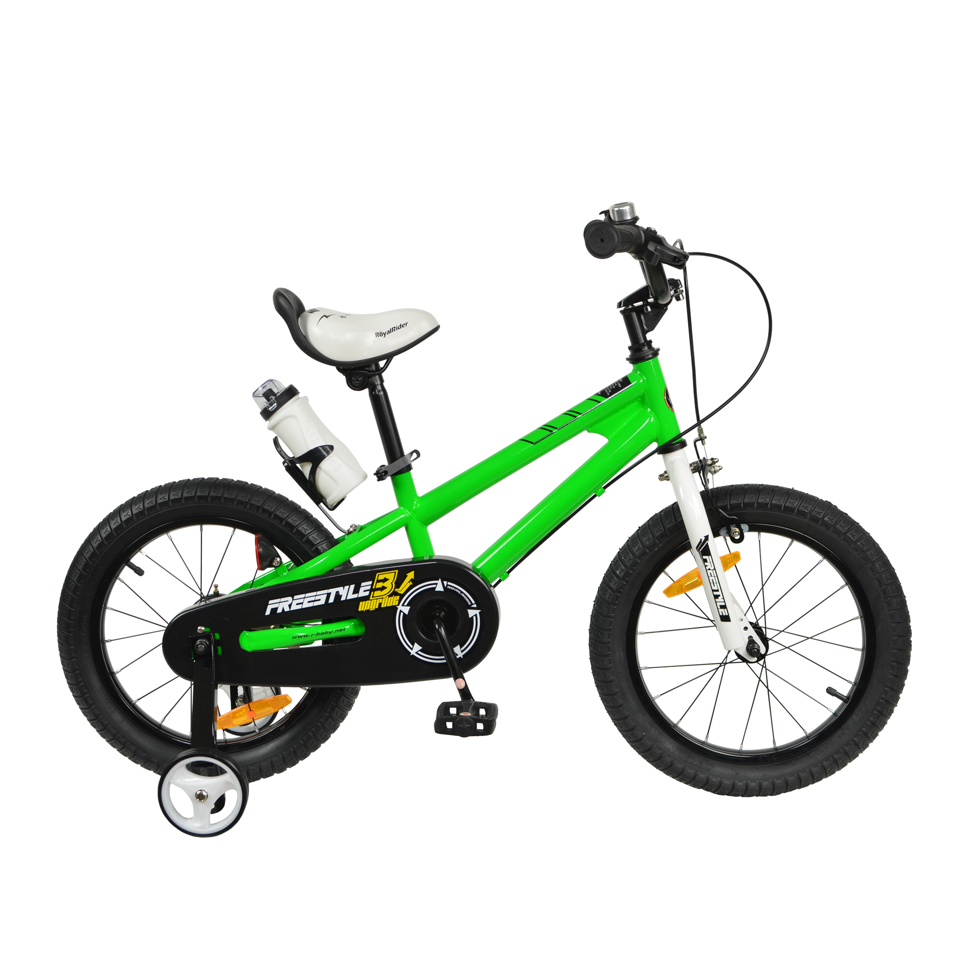 Велосипед RoyalBaby FREESTYLE 12", OFFICIAL UA, зеленый