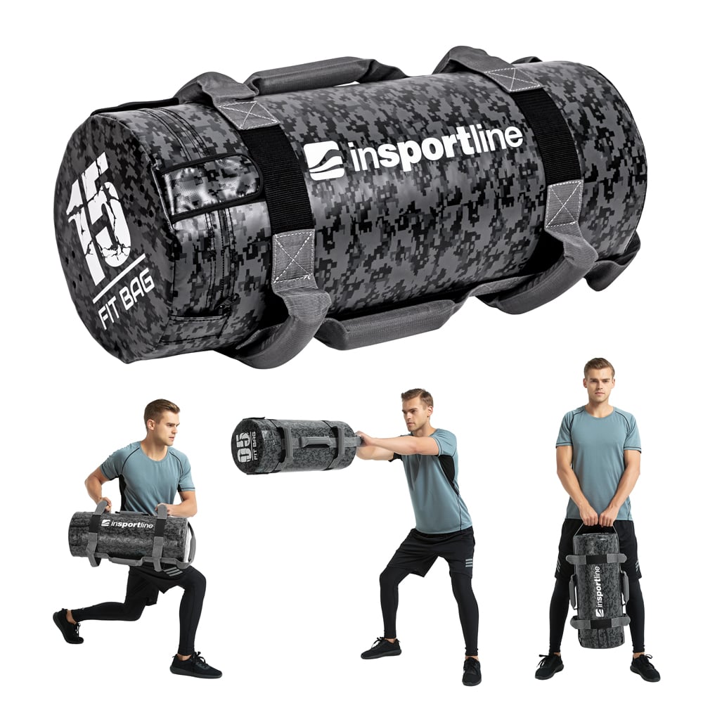 Мешок с песком для тренировок Fitness Crossfit inSPORTline Fitbag Camu 15кг
