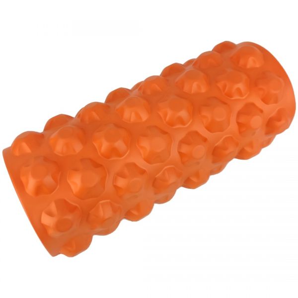 Ролик массажний (валик для массажа) LEXFIT оранж, LKEM-4008