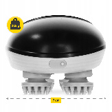     4FIZJO Smart Head Massager Black (P-5907739319517)