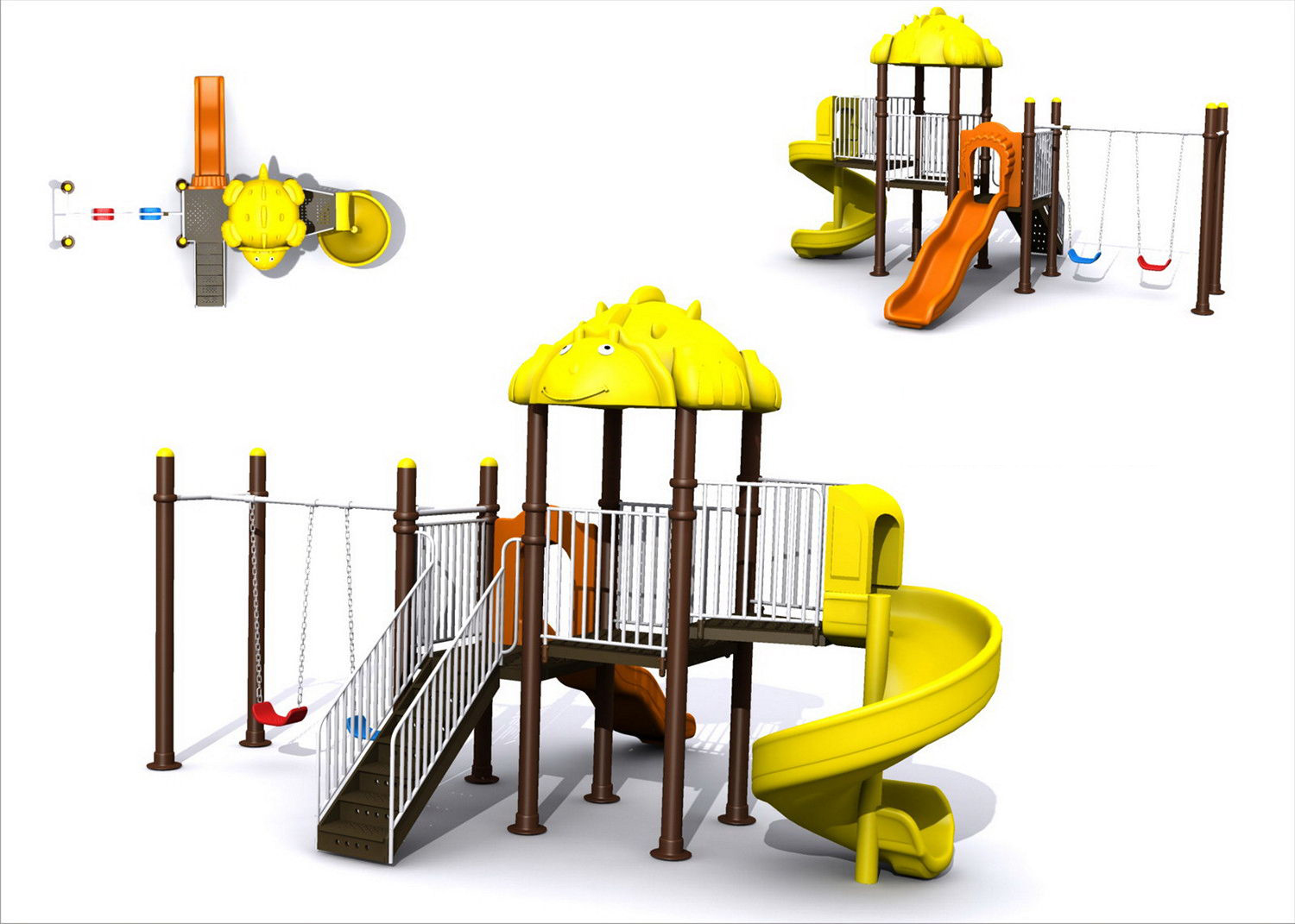 Игровой комлекс-площадка для детей Nature Series HDS-ZR578