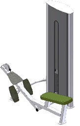 Блок для м'язів спини (тяга знизу) Sportech ТК 202