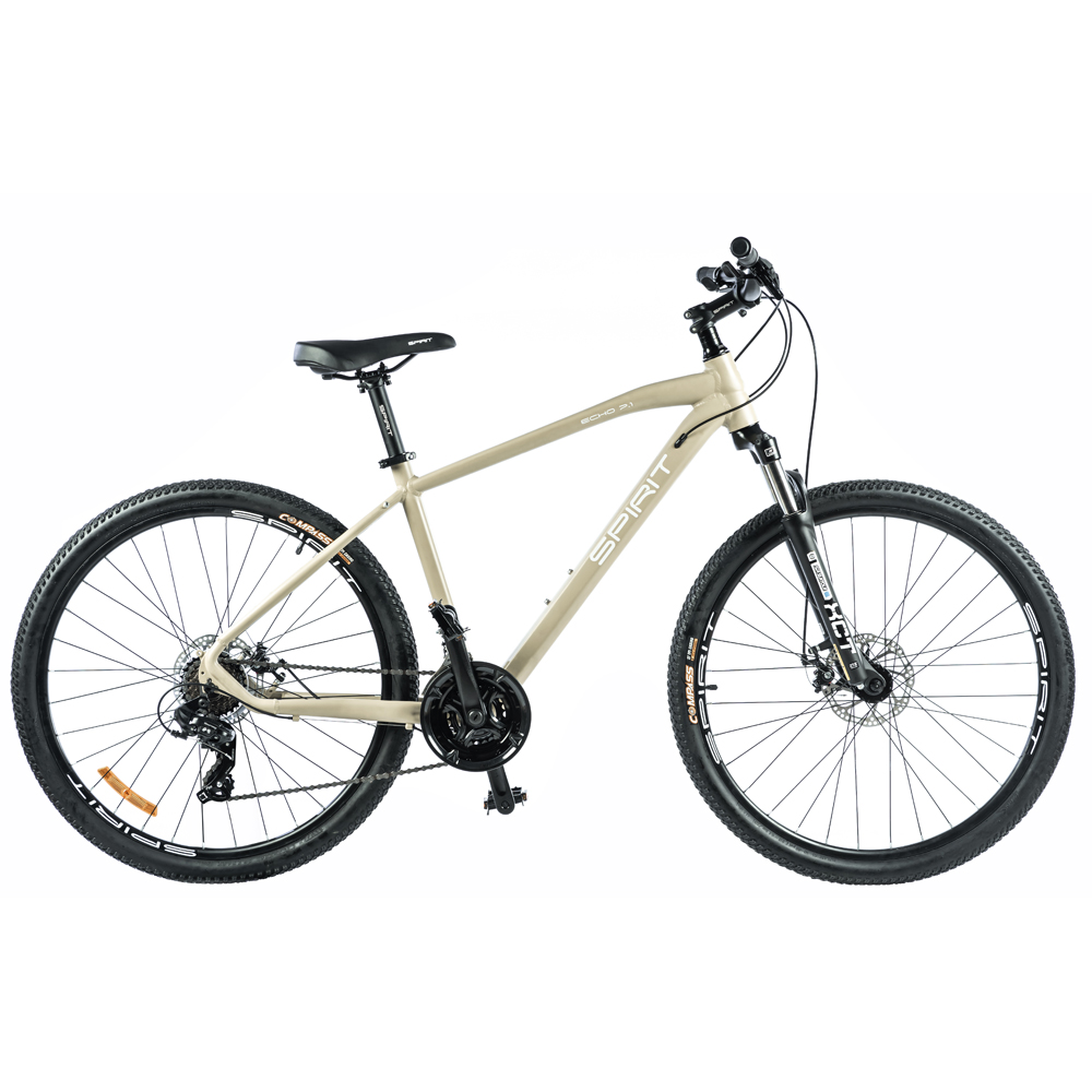 Велосипед Spirit Echo 7.1 27,5", рама S, песочно-бежевый, 2021