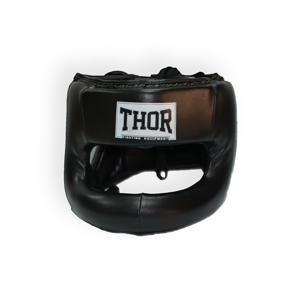 Шлем для бокса THOR NOSE PROTECTION 707 XL /PU / черный