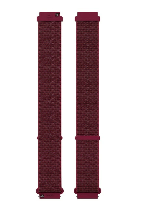Ремешок нейлоновый для часов Polar 20 мм Hook & Loop Red S-M 91081808