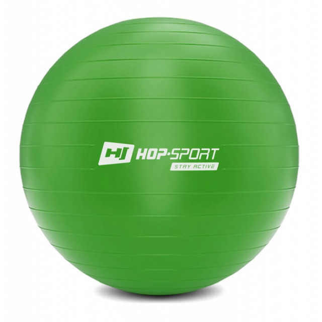 Фітбол Hop-Sport 85cm HS-R085YB green + насос