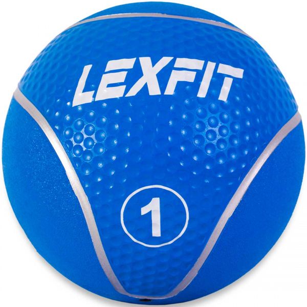 Медбол USA Style LEXFIT голуб.1кг, LMB-8017-1