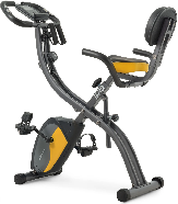Велотренажер магнітний з еспандерами Hop-Sport HS-3010X Grix