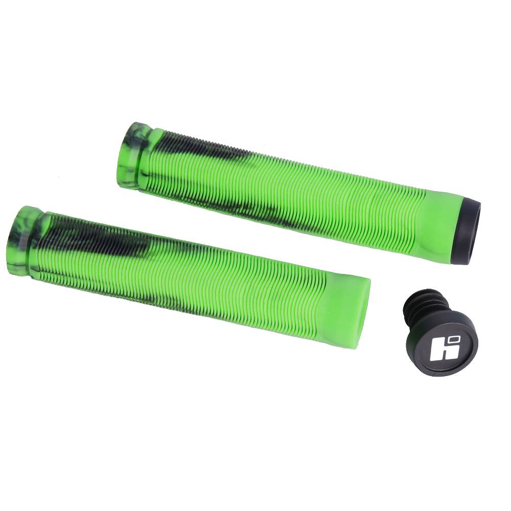 Гріпси для трюкового самоката Hipe H4 Duo, 155мм, black / green