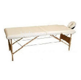 Массажный стол 2-х секционный Relax HY-20110 белый