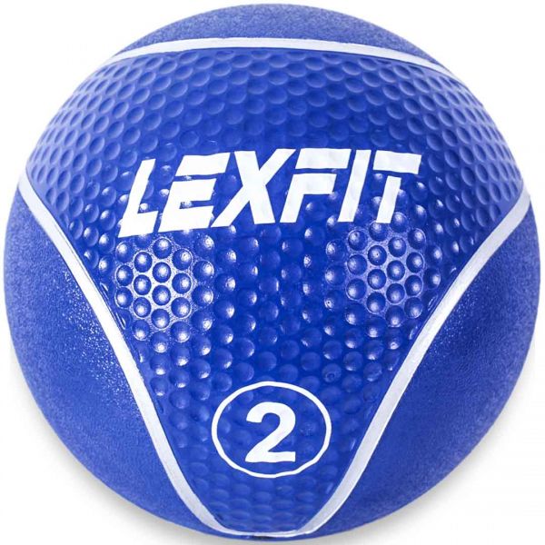 Медбол USA Style LEXFIT синий 2кг, LMB-8017-2